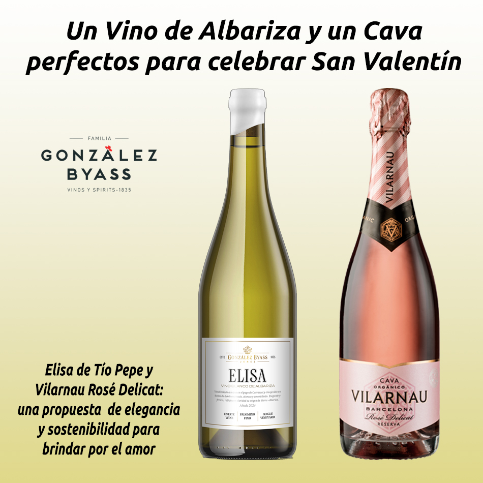Un Vino de Albariza y un Cava perfectos para celebrar San Valentín